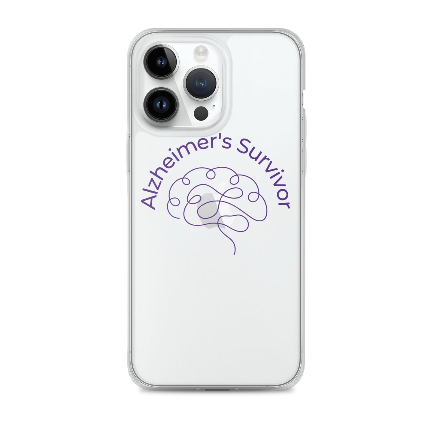 Alzheimer's Survivor Clear Case for iPhone®