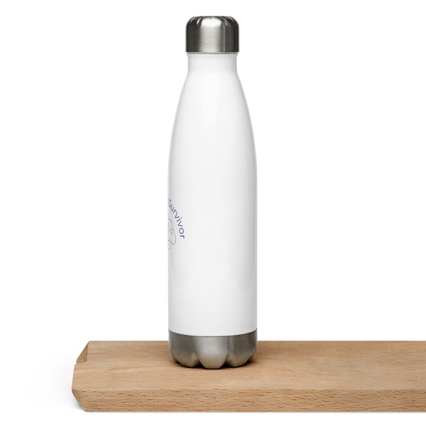 Alzheimer's Survivor Stainless steel water bottle